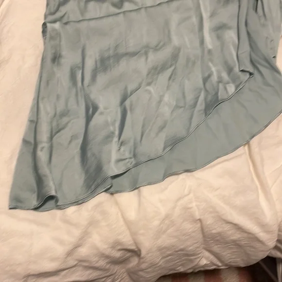 Free People Mint Slit Midi Skirt - Picture 4 of 5